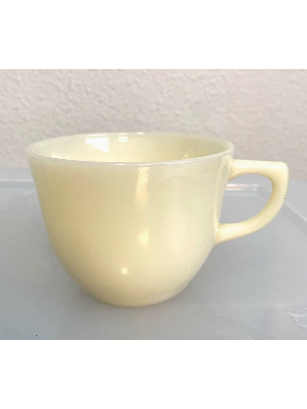 Vintage Oven "Fire King" Milk Glass Cup Great Condition Collectible Retro